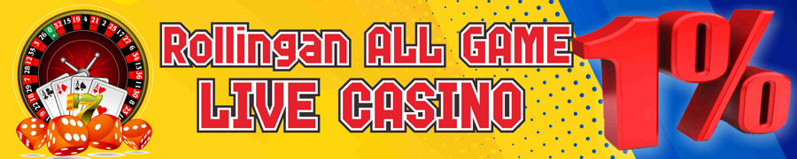 Bonus Rollingan Live Casino 1%